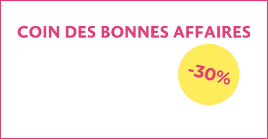 -30% sur la sélectionToutes les bonnes affaires